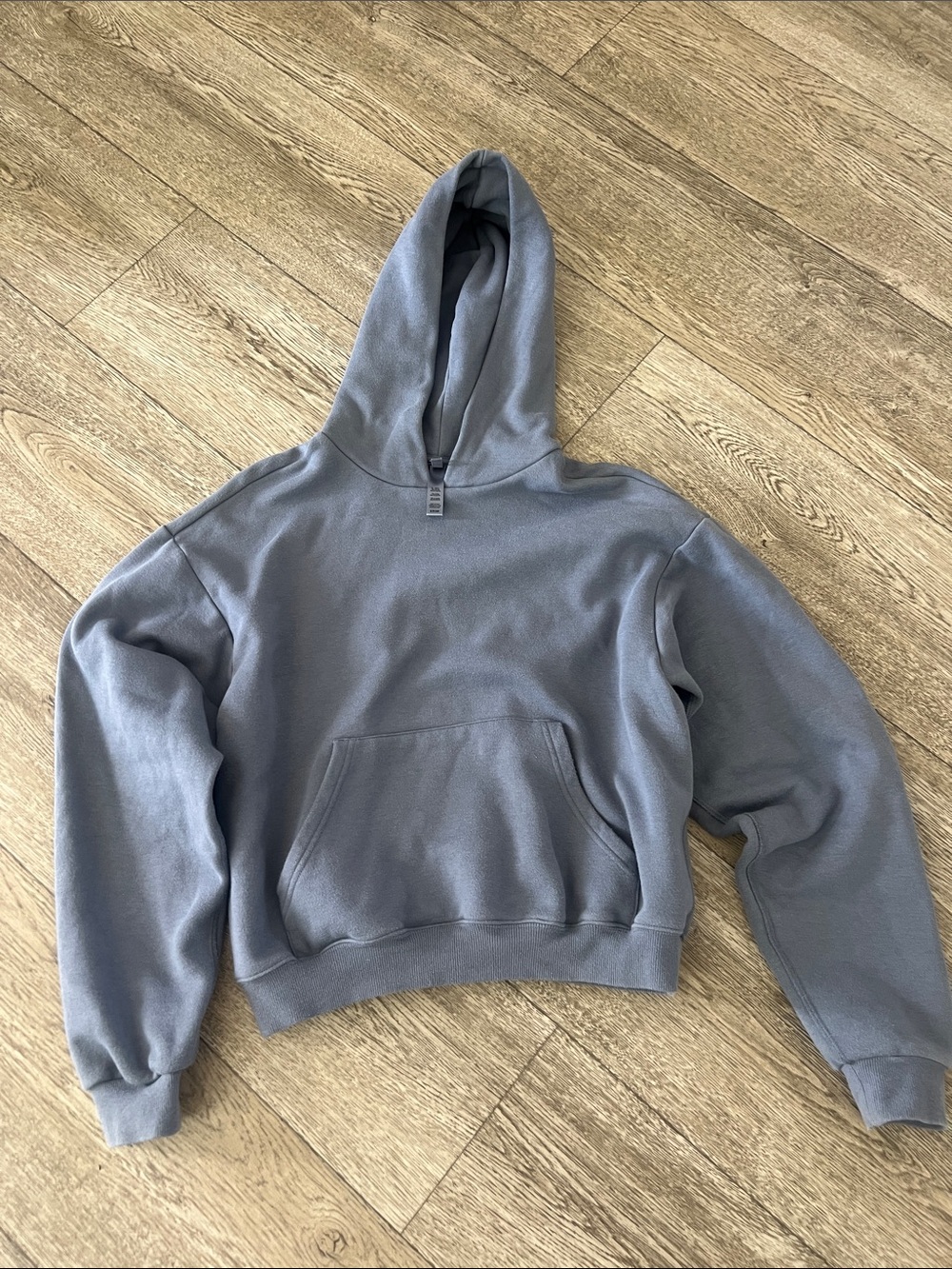 SKIMS steel blue hoodie